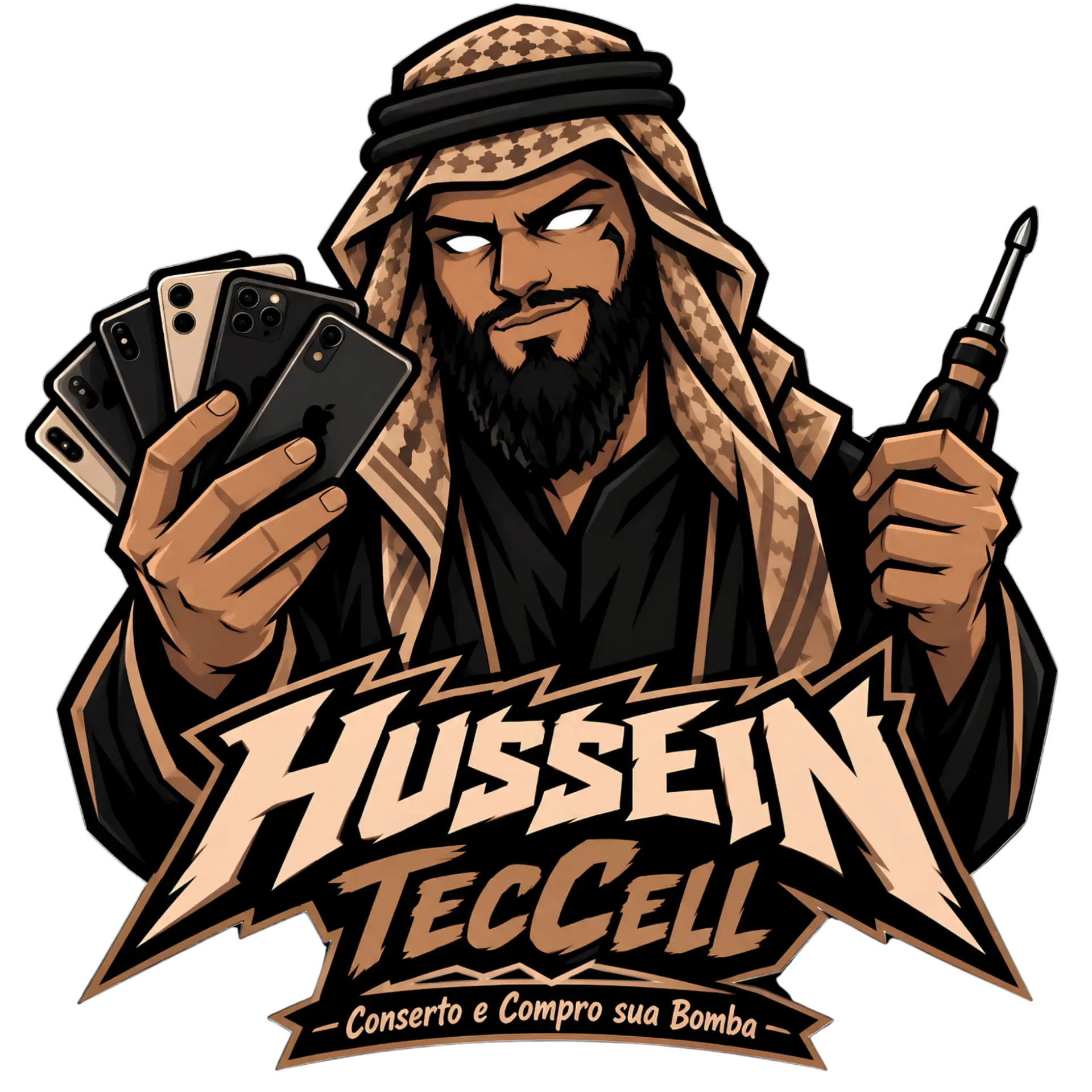 Hussein Tec Cell — Conserto e compro sua bomba